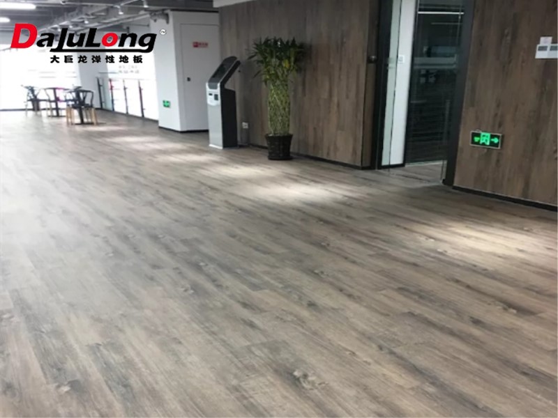 大巨龍spc鎖扣地板辦公場所案例